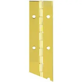1.5 X 12-In. Brass Continuous Hinge 1