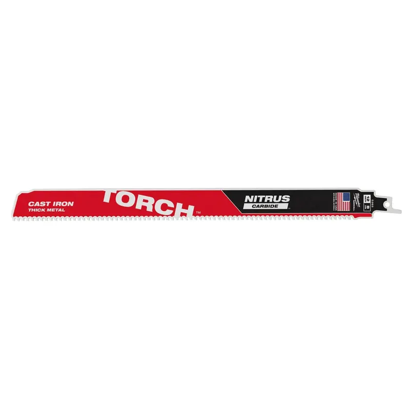 12" 7Tpi The Torch™ For Cast Iron With Nitrus Carbide™ 1Pk 1