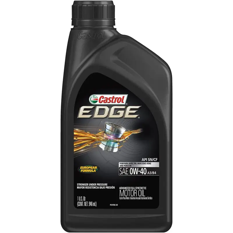 (130) 06518 | Edge Euro Car 0W-40 A3/B4 Full Synthetic Motor Oil : 1 Qt 1