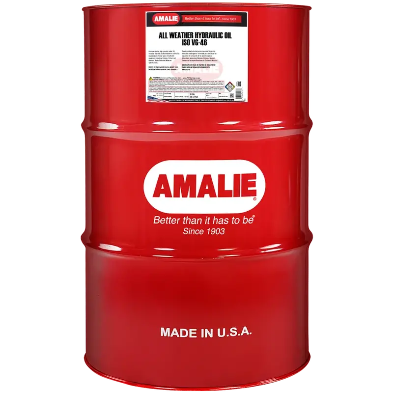 (130) 1606413305 Amalie All Weather Aw46 Hydraulic Fluid (55 Gal) 1