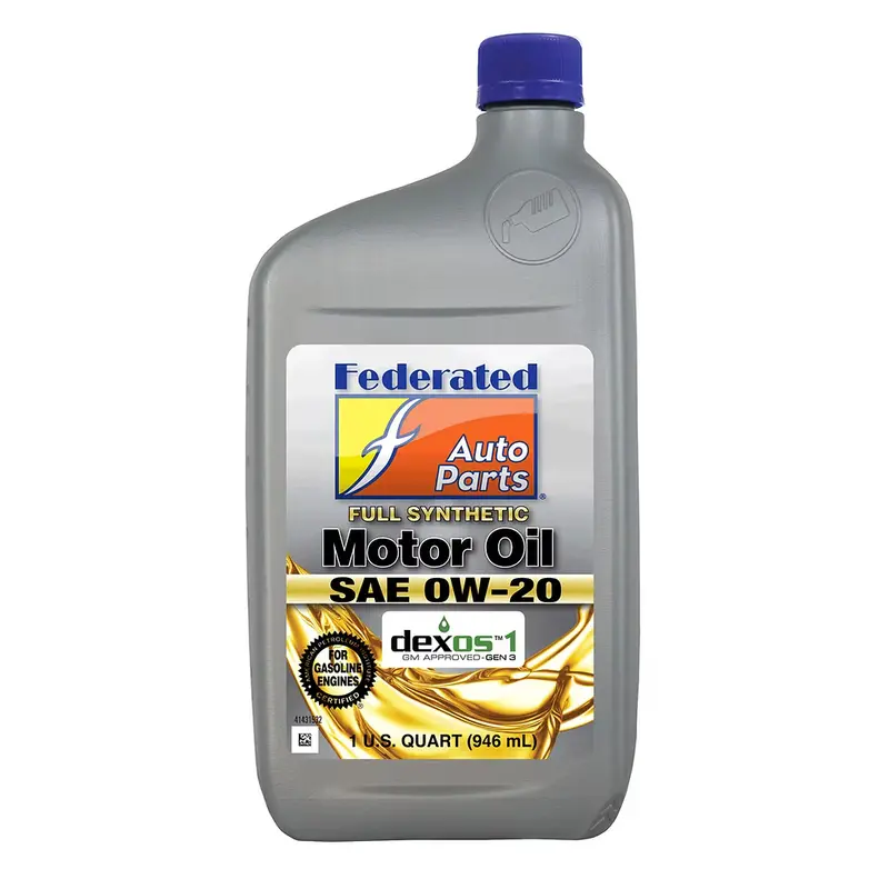 (130) 5279004 | Federated Sae 0W-20 Dexos Full Synthetic Motor Oil : Quart 1