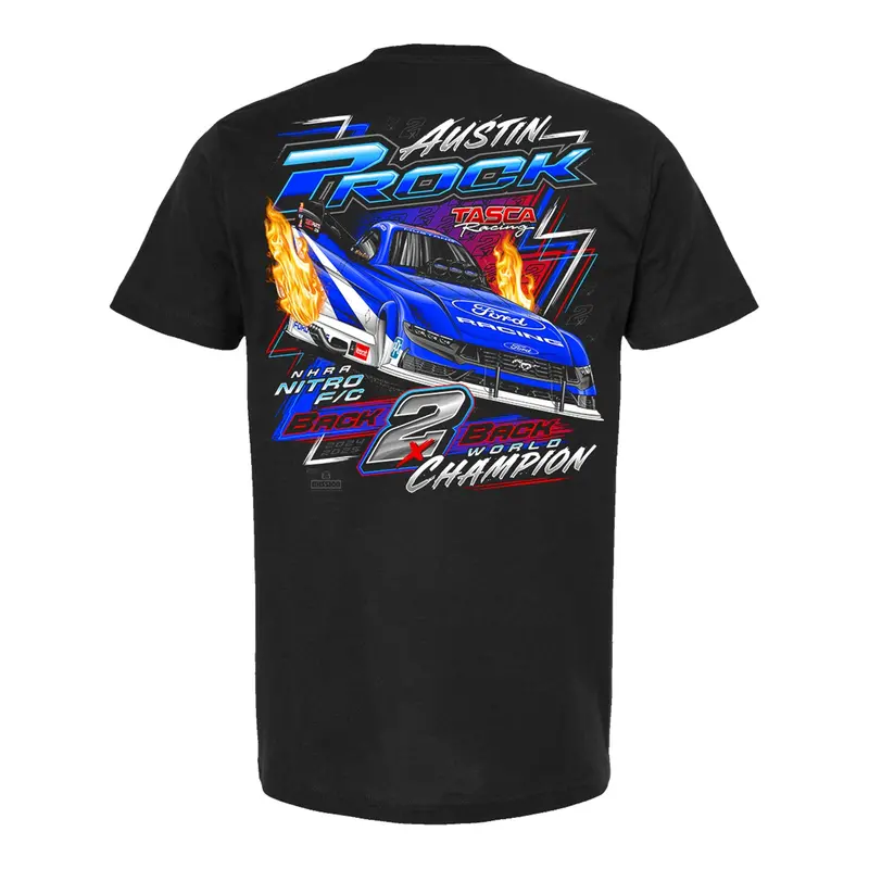 2026 Austin Prock Back To Back World Champion Shirt 1