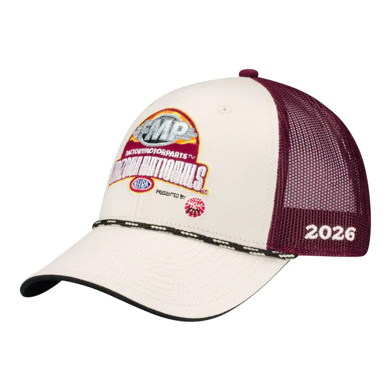 2026 Factory Motor Parts Nhra Arizona Nationals Rope Hat 1