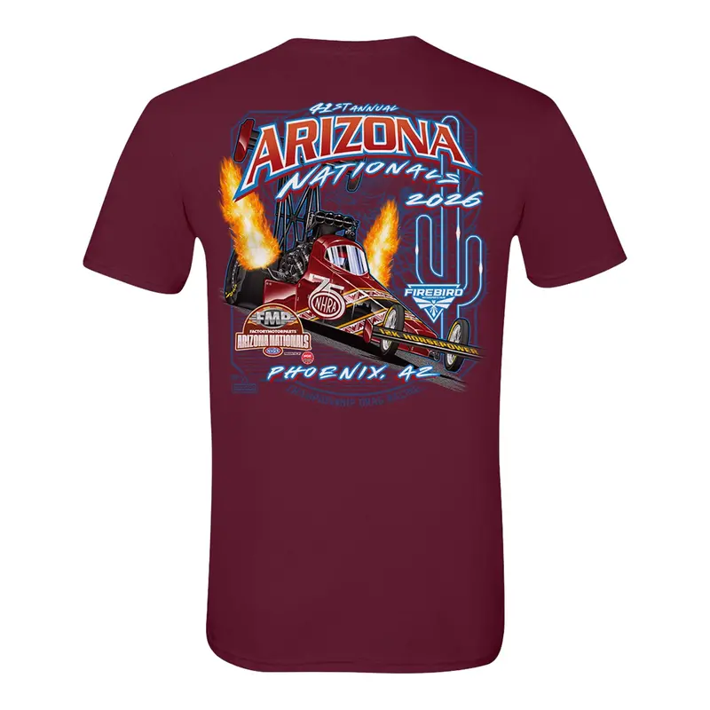 2026 Nhra Arizona Nationals Event T-Shirt 1