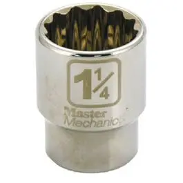 3/4-In. Drive, 1-1/4-In. 12-Point Socket 1