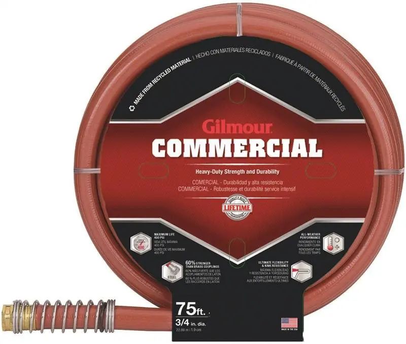 3-4X75ft 6Ply Commercial Hose 1