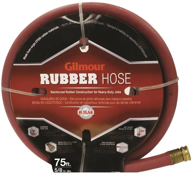 5-8X75ft Reinforced Rbr Hose 1