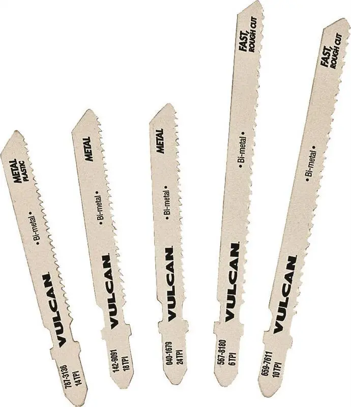 5Pc T Shank Jig Saw Blade Set 1