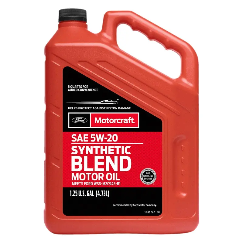 (662) Xo5w205q3sp Motorcraft Sae 5W-20 Synthetic Blend Motor Oil (5 Qt) 1