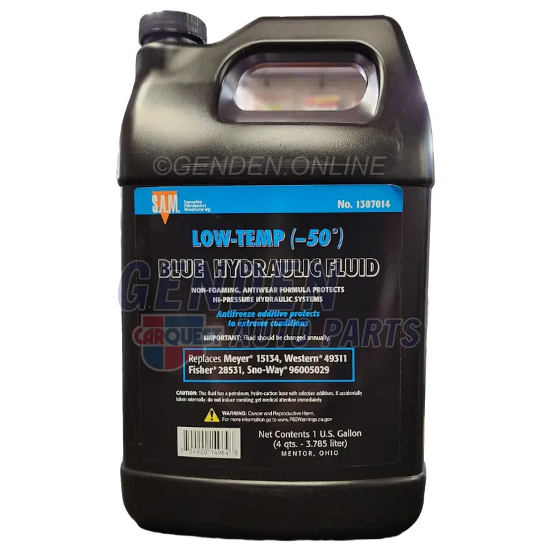(840) 1307014 Buyers Snow Plow Blue Hydraulic Fluid (1 Gal) 1