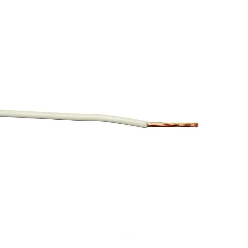(864) C20ew Bulk Primary Wire (White, 20G) 1
