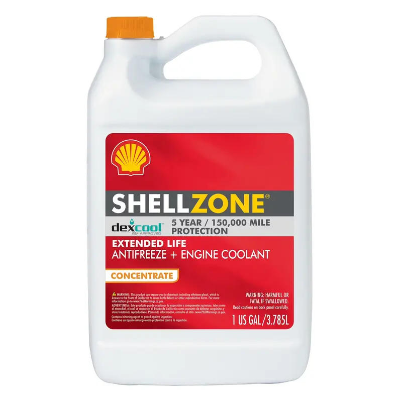 (870) 9404 Shellzone Dex-Cool Dexcool Antifreeze/Coolant Concentrated (Orange, 1 Gal) 1