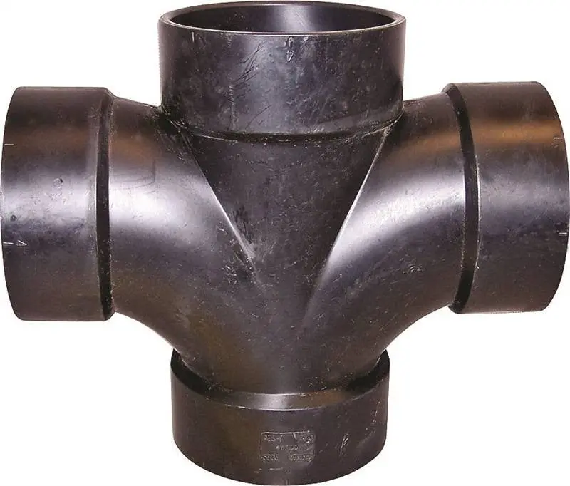 Abs Tee Double Sanitary 4In 1