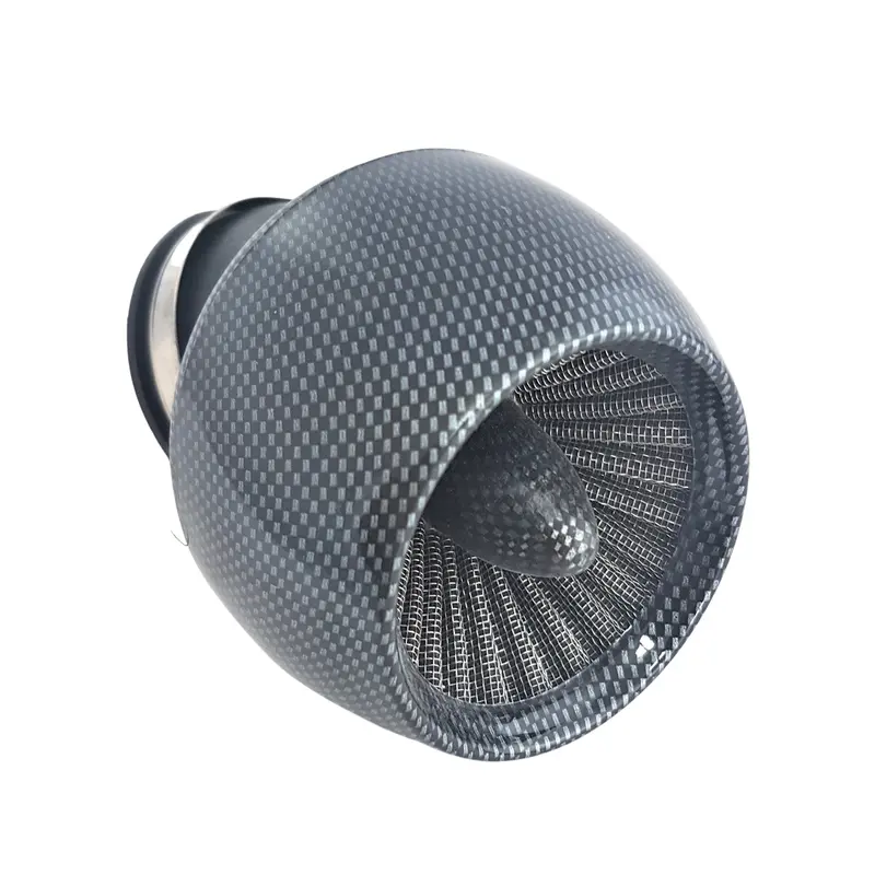 Af055 Carbon Fibre Air Filter 40Mm For Dirt Pit Bike High Flow Performance 1