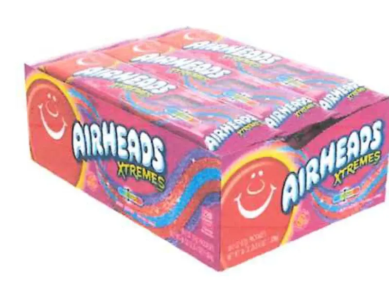 Airheads Xtreme Sours Very Berry Belts - 2 Oz 18Ct 1