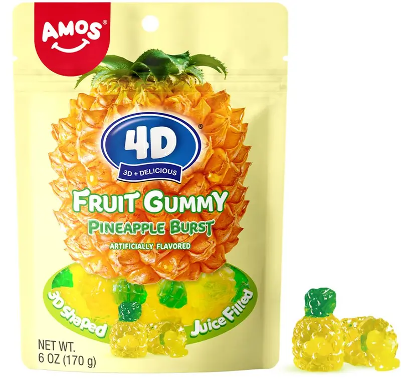 Amos Fruit Burst Pineapple Peg 6 (Master Case Of 12) 1