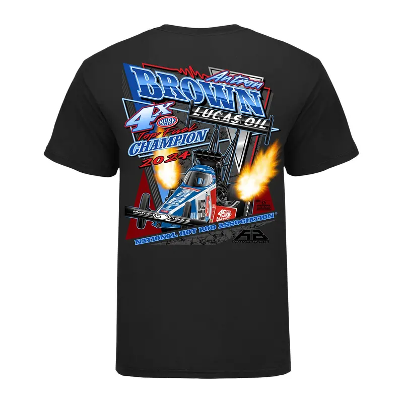 Antron Brown 2024 Top Fuel Championship Shirt 1