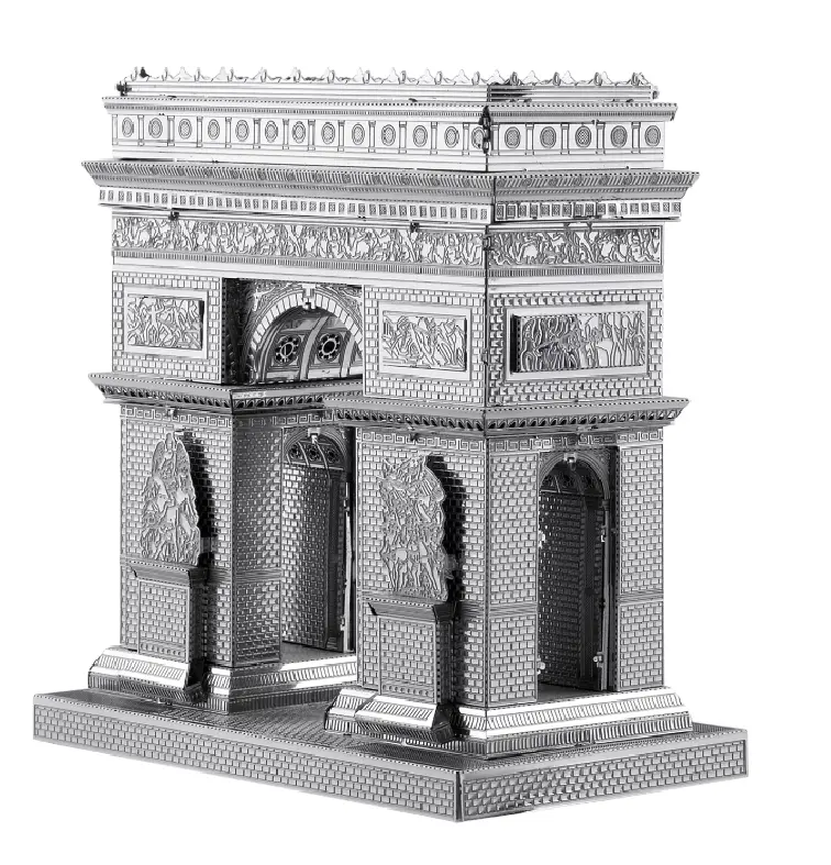 Arc De Triomphe 3D Metal Model 1