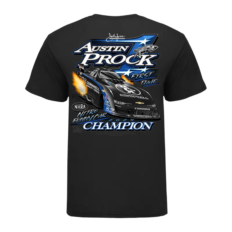 Austin Prock 2024 Funny Car Champion T-Shirt 1