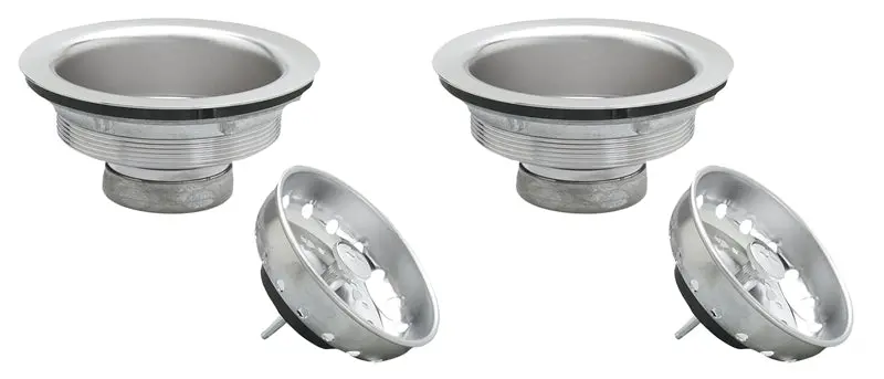Basket Strainer Fxd-Pst Ss 2Pk 1
