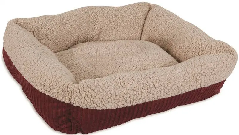 Bed Cat 19In Selfwrm Red-Cream 1