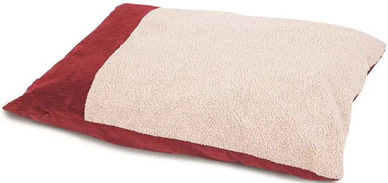 Bed Pet 27X36in Pilowred-Cream 1