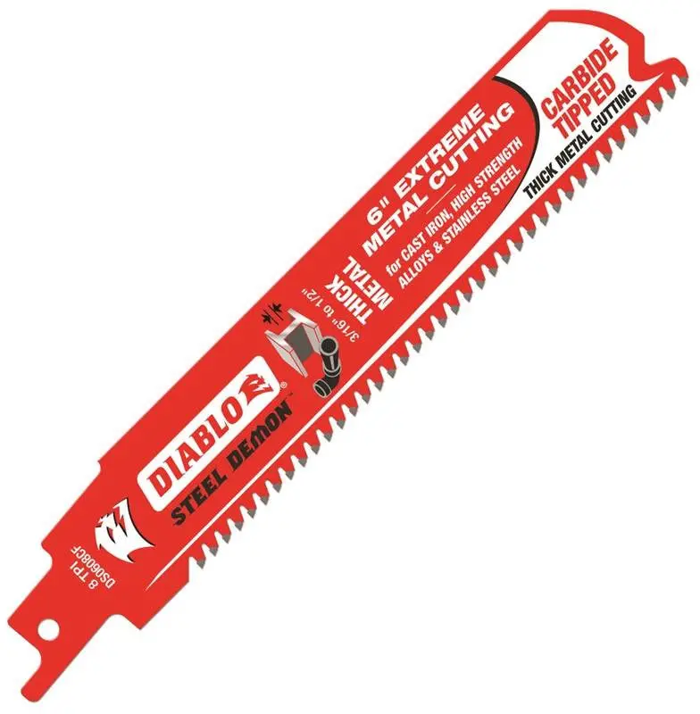 Blade Recip Carbide 6In 8Tpi 1