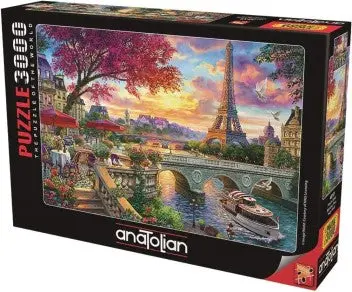 Blooming Paris 3000 Piece Puzzle 1