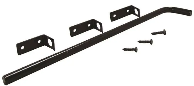Bolt Cane Gate 18In Black 1