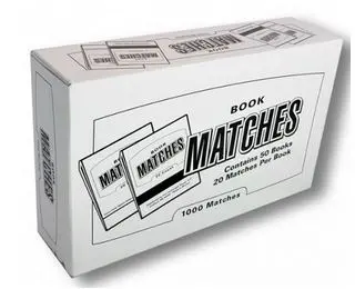 Book Matches 50 Count 1