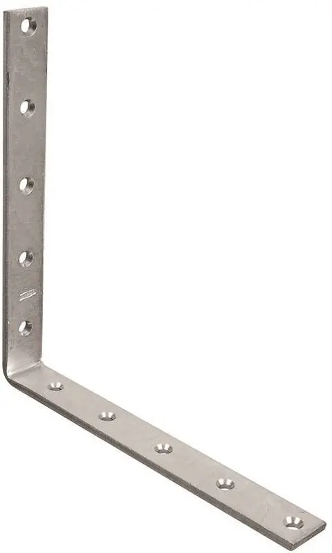 Brace Corner Stl 10X1.25In Znc 1