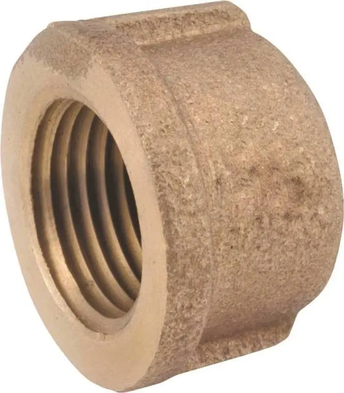 Cap Red Brass Ipt 3-8 1