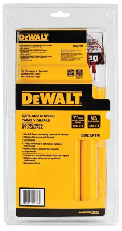 Cap Staple Pak 18 Ga 1M 1