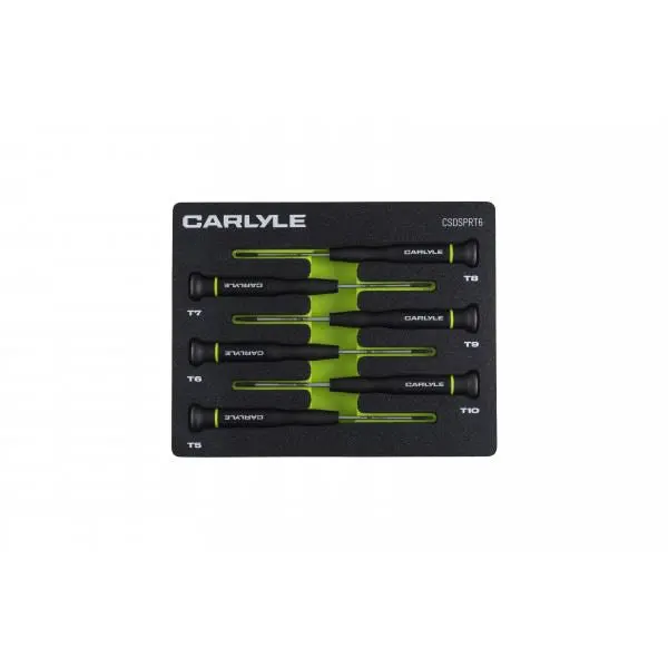 Carlyle Tools 6 Pc Torx Precision Screwdriver Set 1