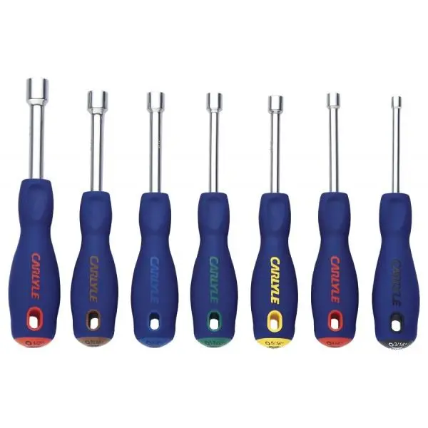 Carlyle Tools Nut Driver Set - Metric - 7 Piece 1
