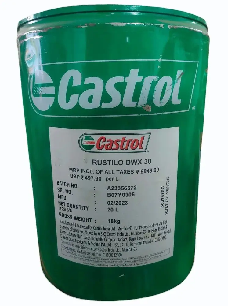 Castrol 8330/12 Rustilo Dwx 30 20 Lt Dr (M) 1