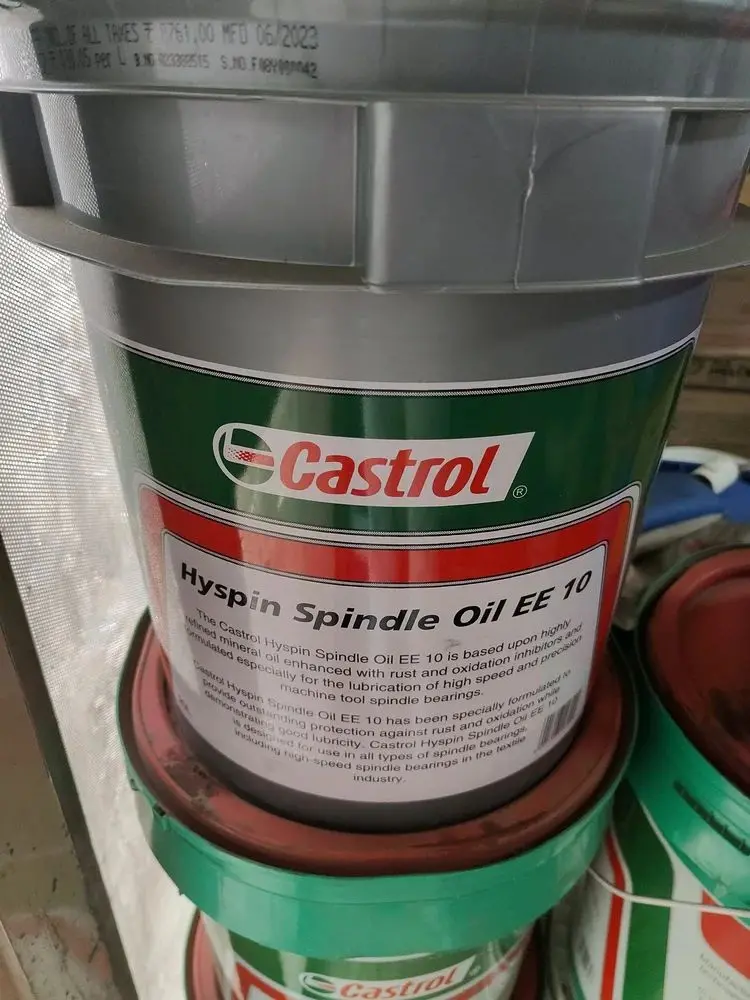 Castrol 9024/21 Castrol Hyspin Spindle Oil Ee 10 20 Ltr 1