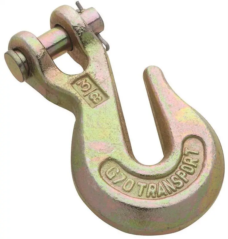 Chain Hook 3-8In Yellow Chrmt 1
