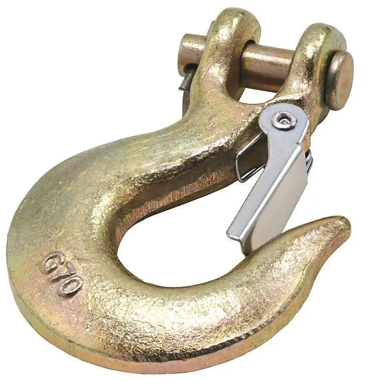 Chain Hook 5-16In Yellow Chrmt 1