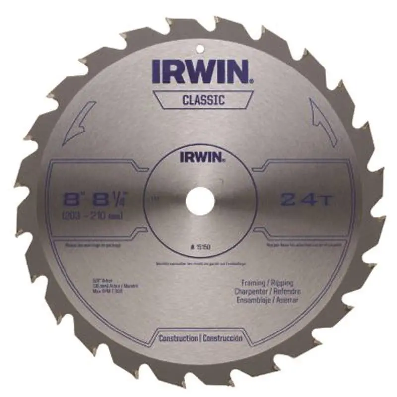 Circ Saw Blade 8-1-4 X 24T Csb 1
