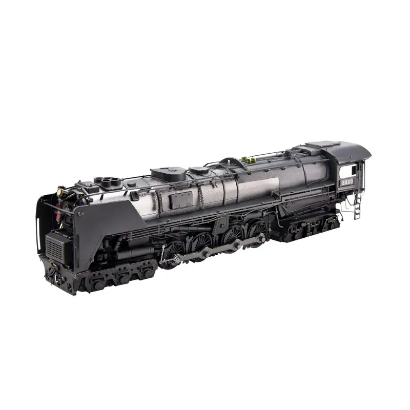 Class S2 Locomotive Steam Train 3D Metal Model 1