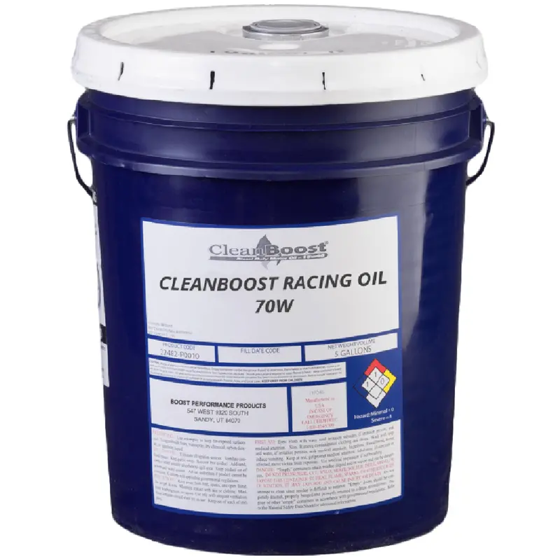 Cleanboost® 70W™ Racing Oil 5 Gal. 1