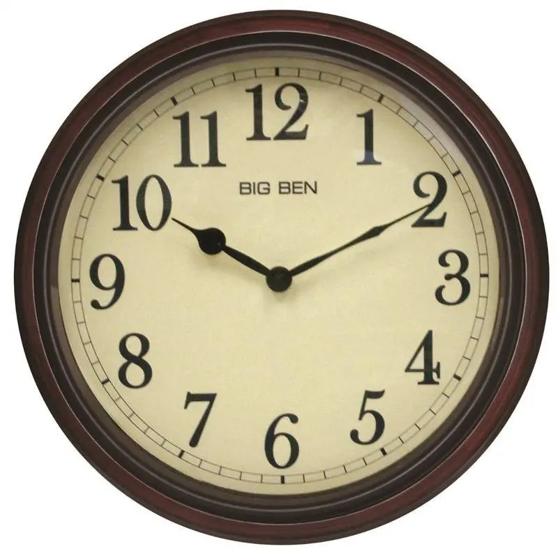Clock Wall 15-1-2 Inch Wdgrain 1