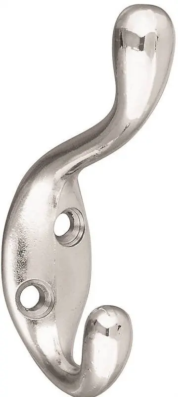 Coat-Hat Hook 3In Zinc Chrome 1