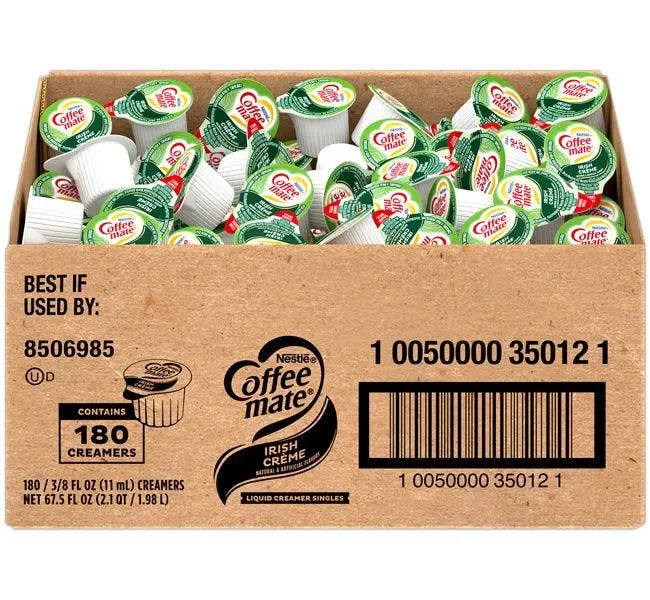 Coffeemate Ppk Creamer Irish Cream Boxes 180Ct 1