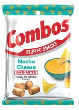 Combos Nacho Cheese Peg Bag 6.3 Oz 1