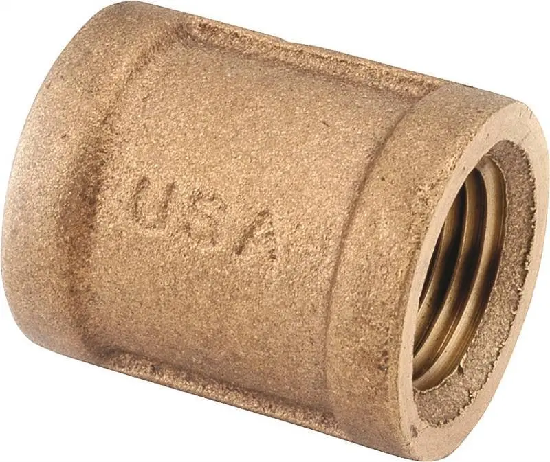 Coupling Brass 1 Fpt 1