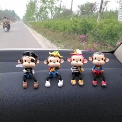 Cute Monkey Car Decoration 1