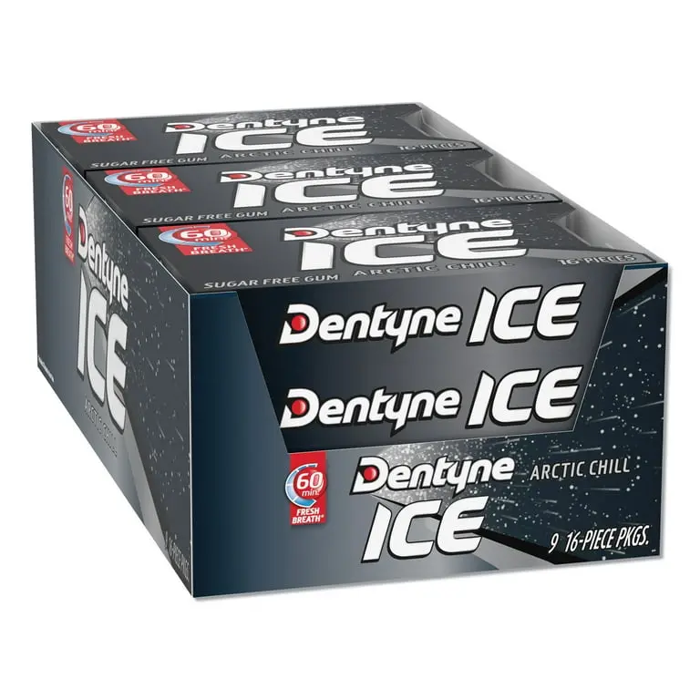 Dentyne Ice Arctic Chill Chewing Gum 16Pc (Pack Of 9) 1