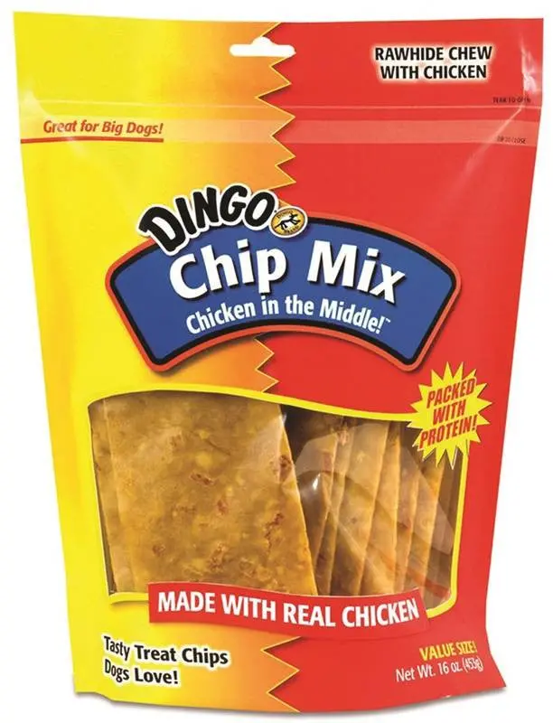 Dingo Chip Mix Chicken 16Oz 1